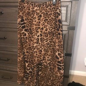 High low leopard skirt from Gypsy Warrior